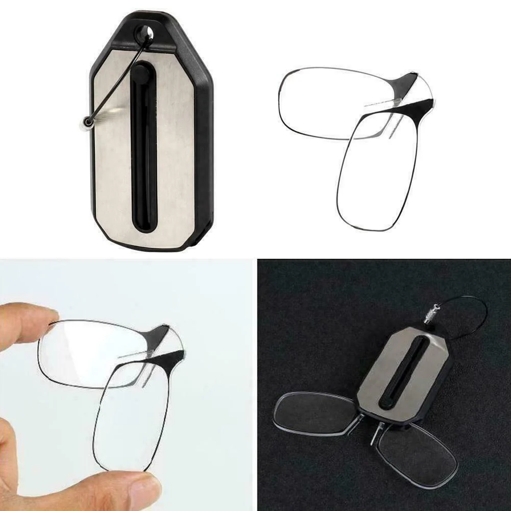 Flex-Grip Folding Glasses with Keychain Case - Image 7