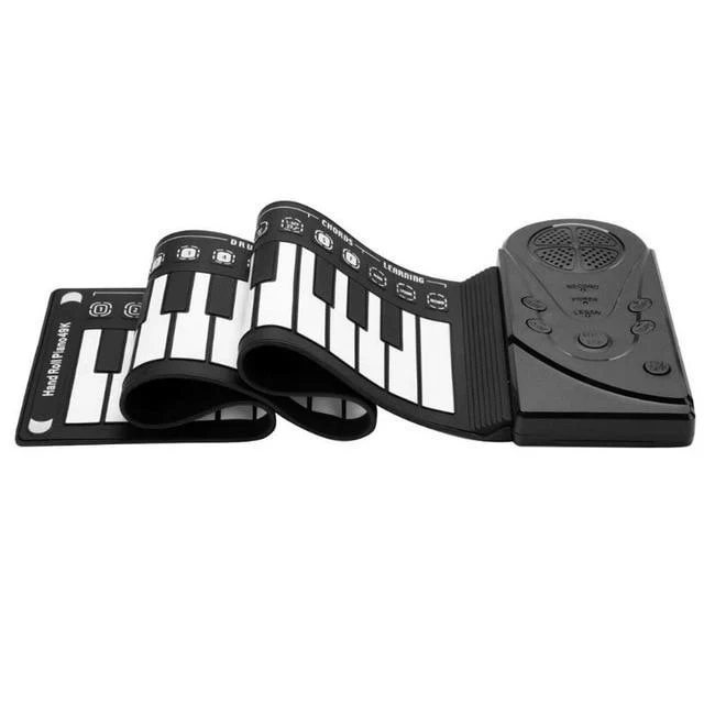 Flexible Roll Up 49 Keys Digital Silicone Piano - Image 2