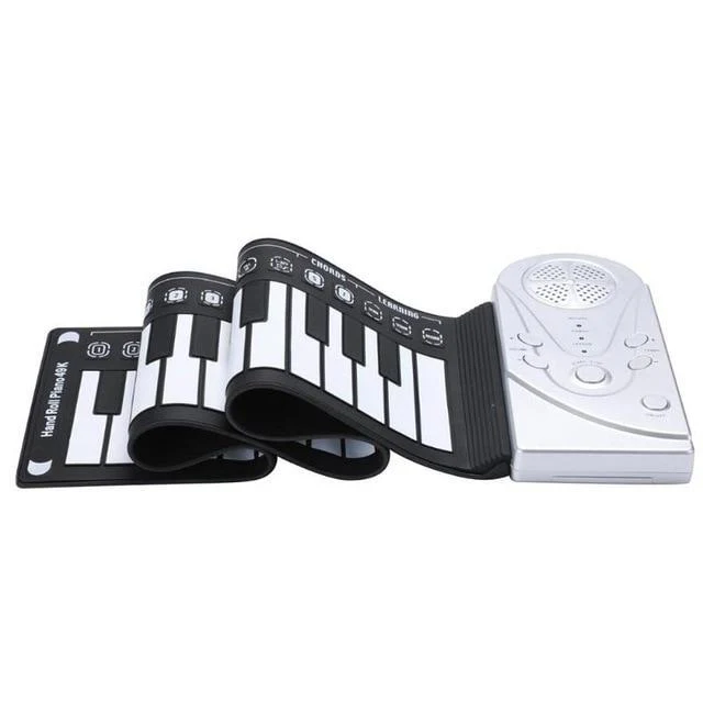 Flexible Roll Up 49 Keys Digital Silicone Piano - Image 3