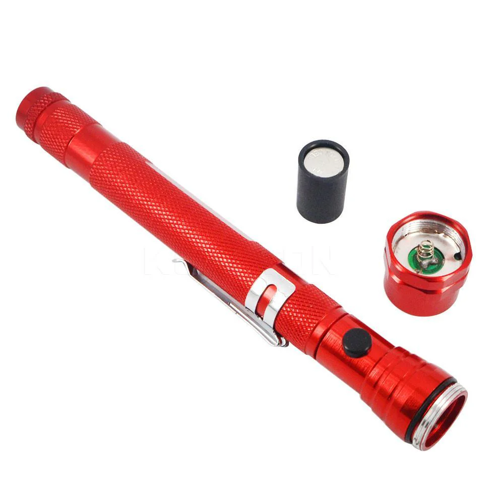 Flexible Telescopic 3 LED Magnetic Flashlight - Image 3