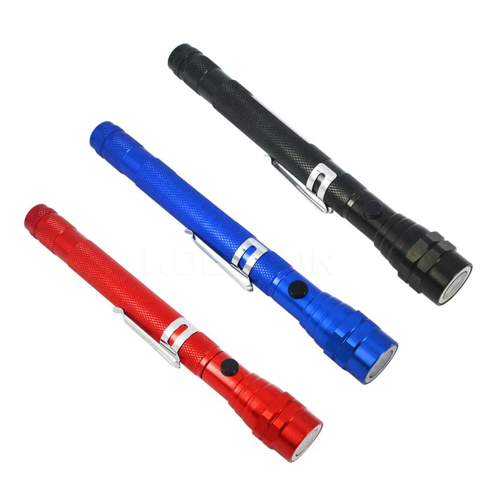 Flexible Telescopic 3 LED Magnetic Flashlight - Image 7