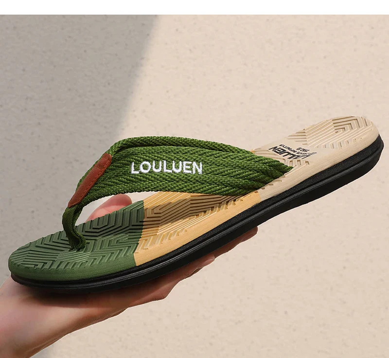 Waterproof & Anti-Slip Flexible Men's Cushioned Summer Flip Flops - Image 13