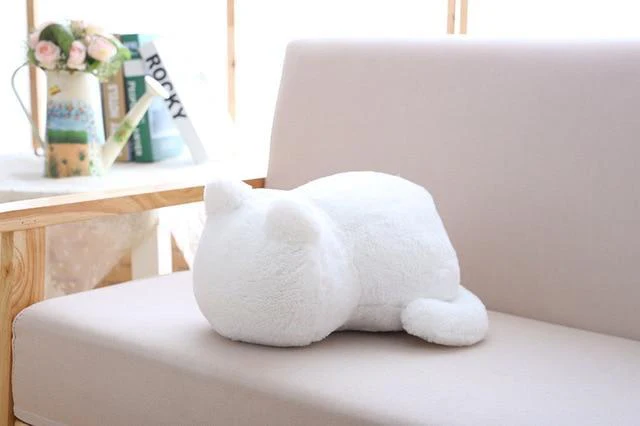 Fluffy Kitty Plush Pillows - Image 2