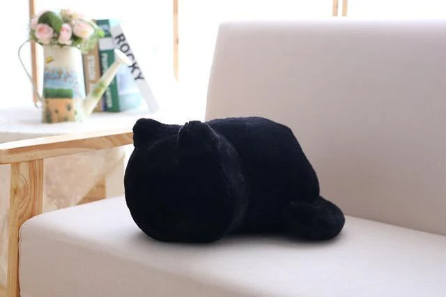 Fluffy Kitty Plush Pillows - Image 4