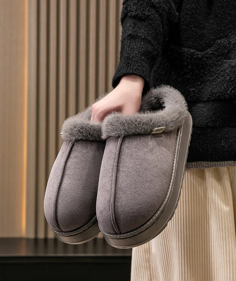 Thick Supportive Sole Lightweight Consistent Temperature Insulation Unisex Winter Slippers - Image 19