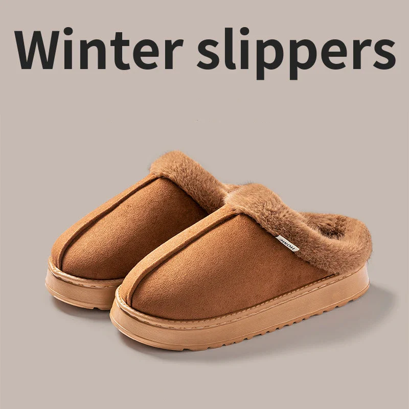 Thick Supportive Sole Lightweight Consistent Temperature Insulation Unisex Winter Slippers - Image 5