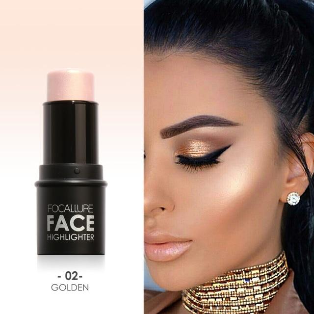 FOCALLURE™ Face Highlighter Stick Illuminator Makeup - Image 6