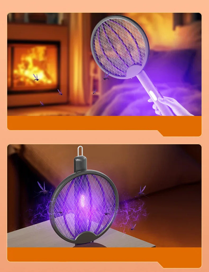 UV Attract 3-in-1 (Handheld / Stand / Wall-Mount) Rechargeable Mosquito Swatter - Image 12