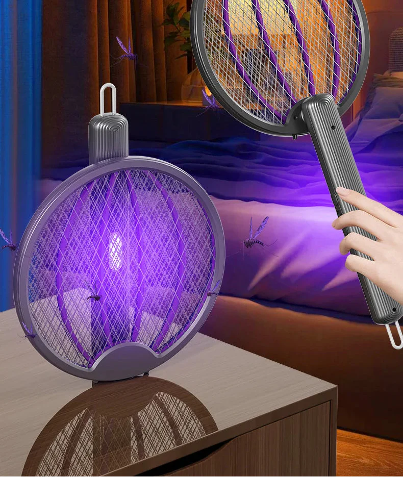 UV Attract 3-in-1 (Handheld / Stand / Wall-Mount) Rechargeable Mosquito Swatter - Image 14