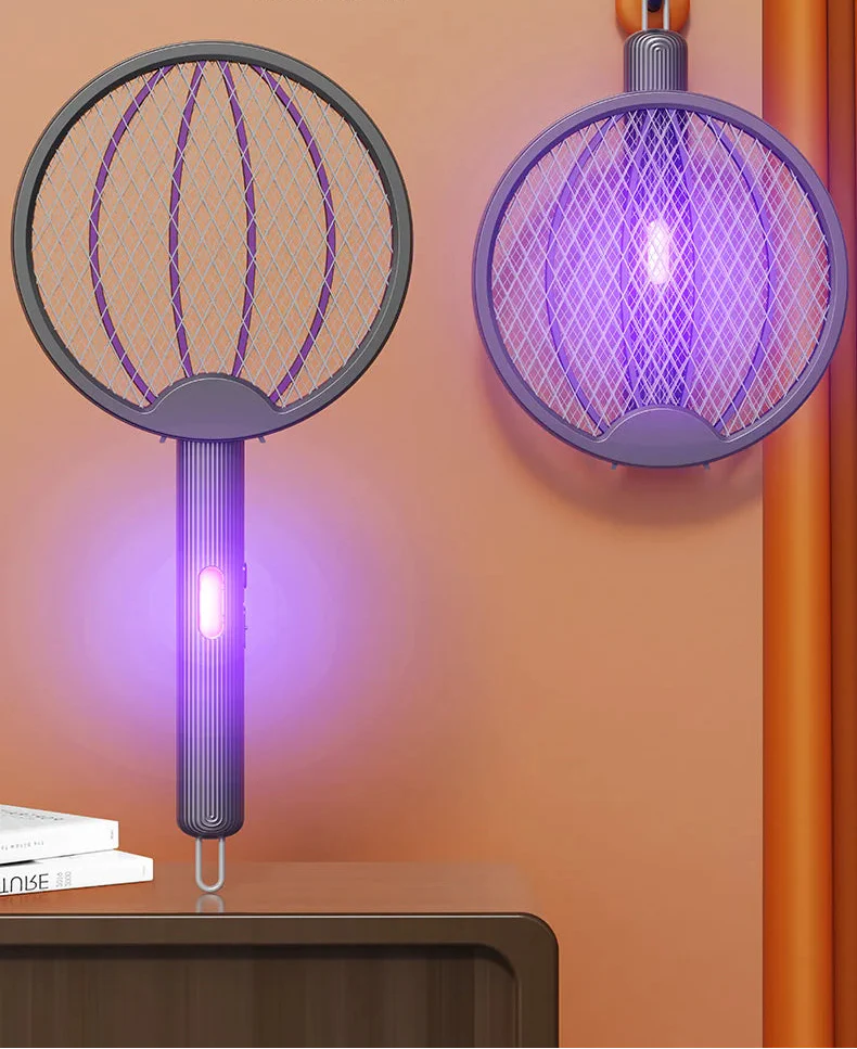 UV Attract 3-in-1 (Handheld / Stand / Wall-Mount) Rechargeable Mosquito Swatter - Image 2