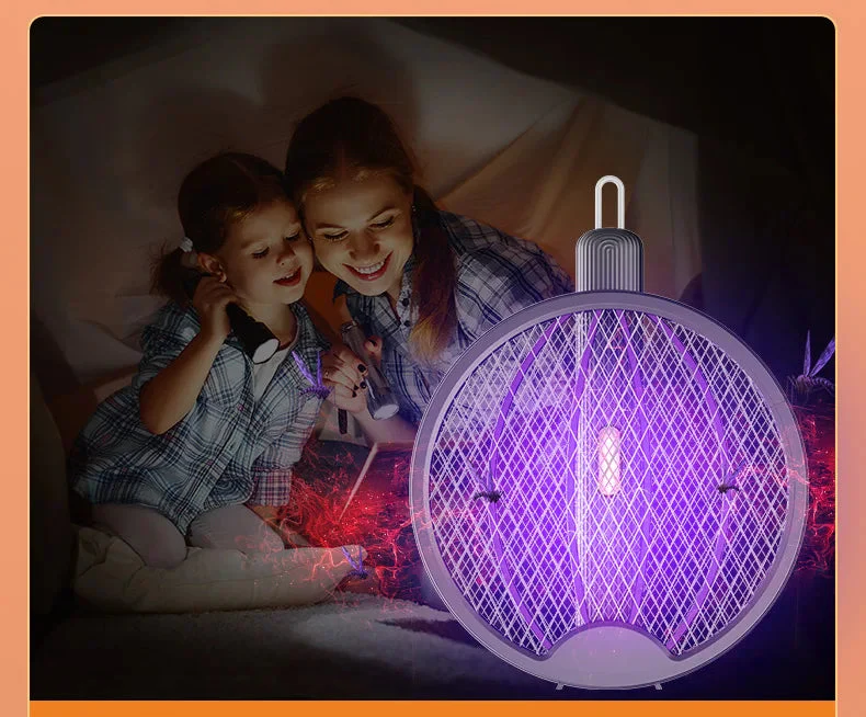UV Attract 3-in-1 (Handheld / Stand / Wall-Mount) Rechargeable Mosquito Swatter - Image 5