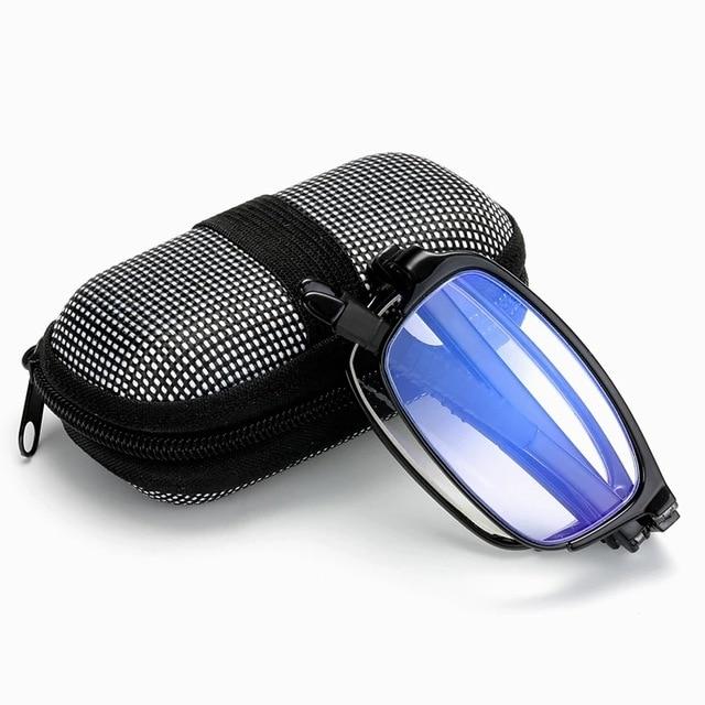 Foldable Unisex Reading Glasses With Case - Image 5