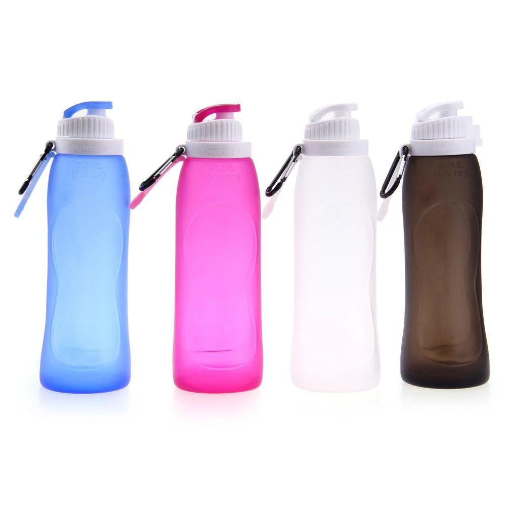 Foldable Silicone Water Bottle - Image 2