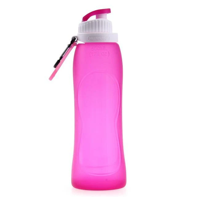 Foldable Silicone Water Bottle - Image 6