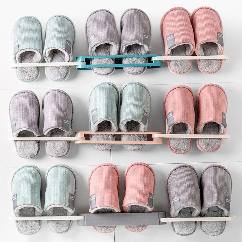 Punch-Free Multifunctional Foldable shoes Hanger***2pcs*** - Image 2