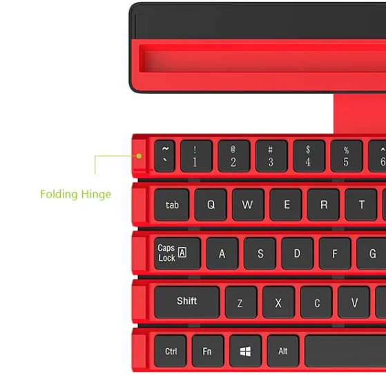 Foldable Wireless Rolly Bluetooth Keyboard - Image 6
