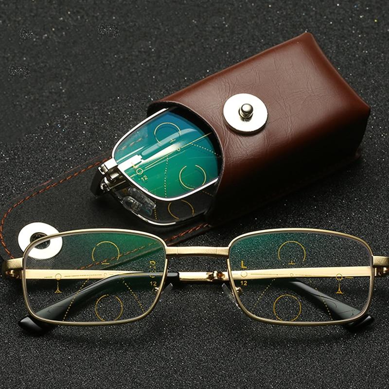 Folding Anti Blue Ray Presbyopic Reading Glasses - Image 11