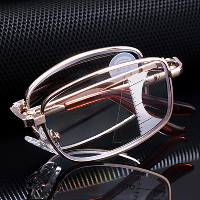 Folding Anti Blue Ray Presbyopic Reading Glasses - Image 4