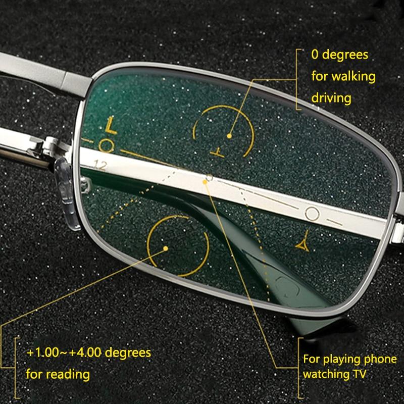 Folding Anti Blue Ray Presbyopic Reading Glasses - Image 6