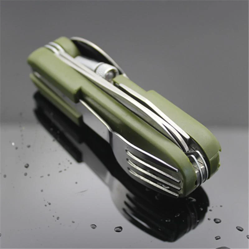 Folding Outdoor Multi-Tool with LED - Image 2