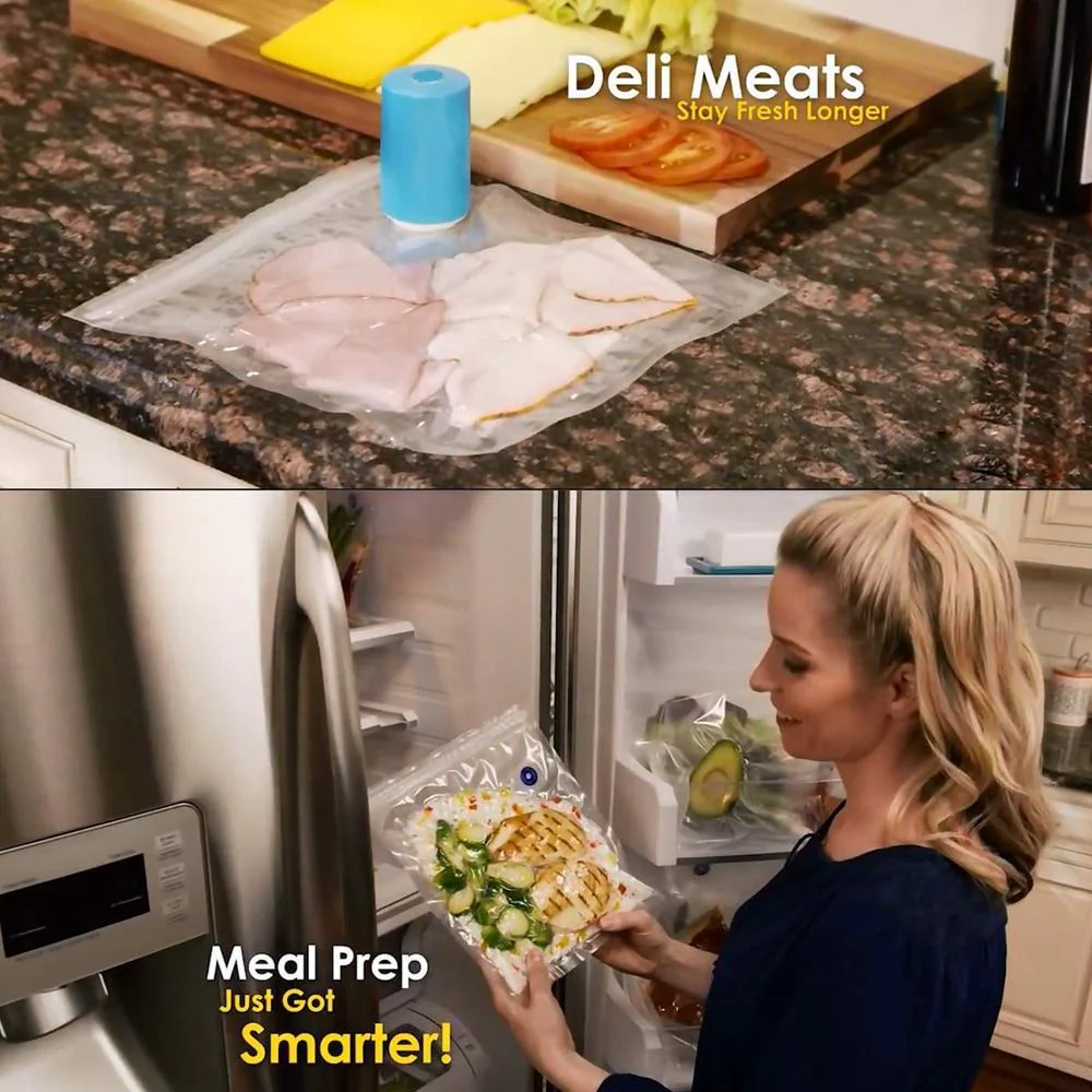 FreshSeal Food-Saving Mini Vacuum & Bags - Image 9