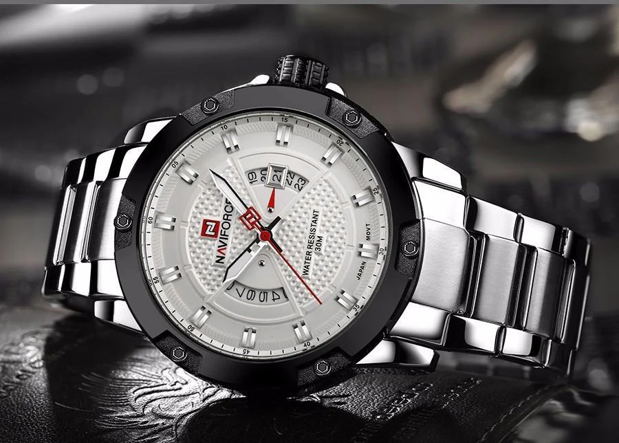 Full Steel Men Sports Watch - Image 4