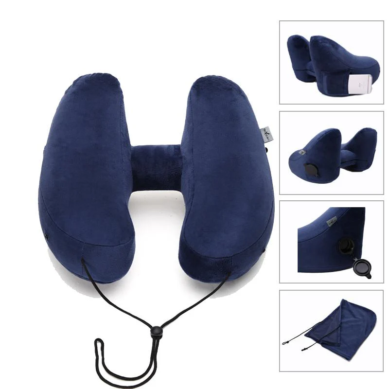 TotalSupport™ Inflatable H-Shape Travel Pillow - Image 6