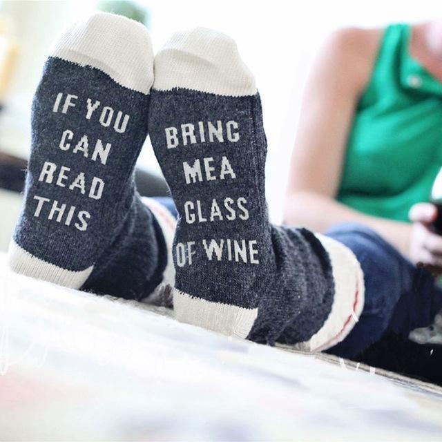 Funny Creative Unisex Socks (Wine/Beer/Coffee) - Image 3