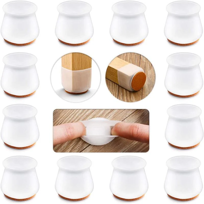 Chair Leg Elastic Silicon Protection Covers - Image 5