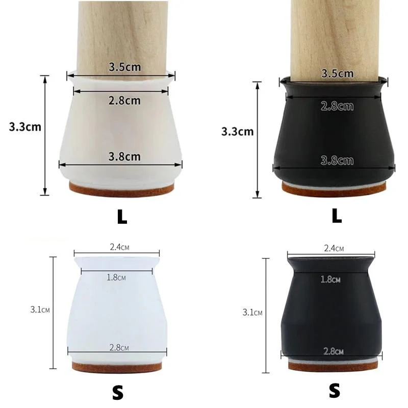 Chair Leg Elastic Silicon Protection Covers - Image 6