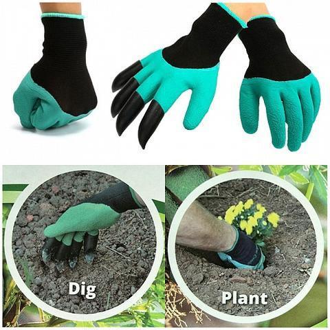 Garden Gloves with 4 Claws - Image 2