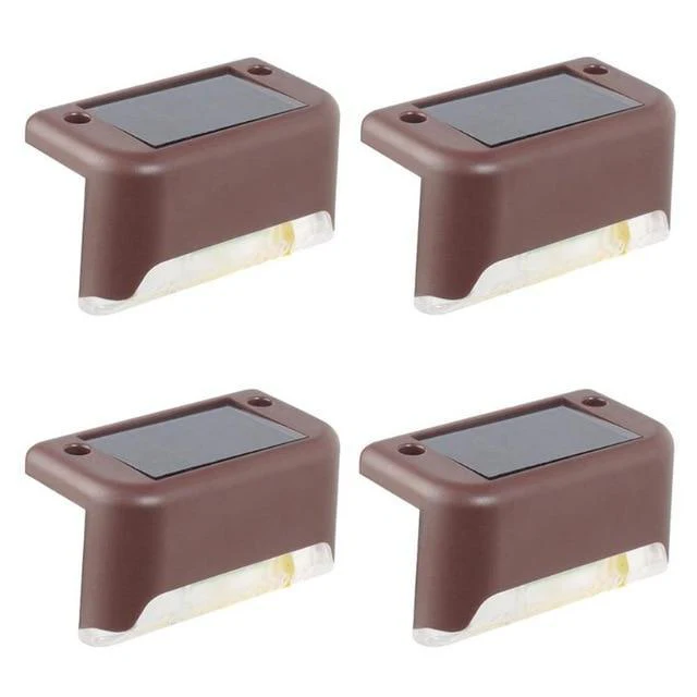 GardenGuard™ Waterproof Pathway & Stairs Solar LED Lights ( 4pcs) - Image 7