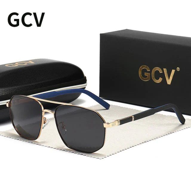 GCV™ Classic Pilot Square Polarized Sunglasses - Image 5