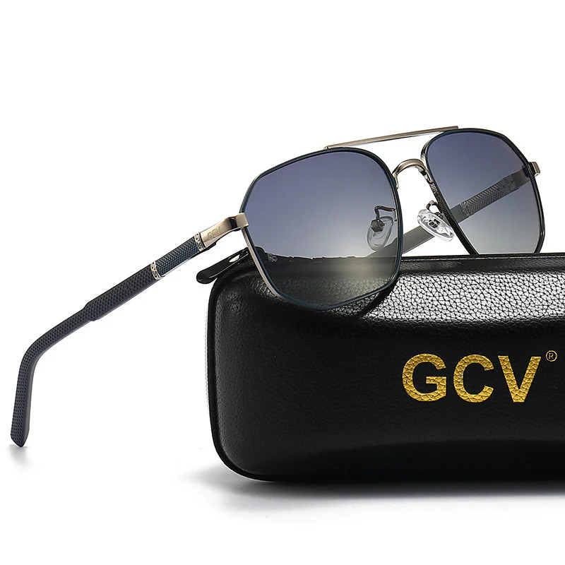 GCV™ Classic Pilot Square Polarized Sunglasses - Image 7