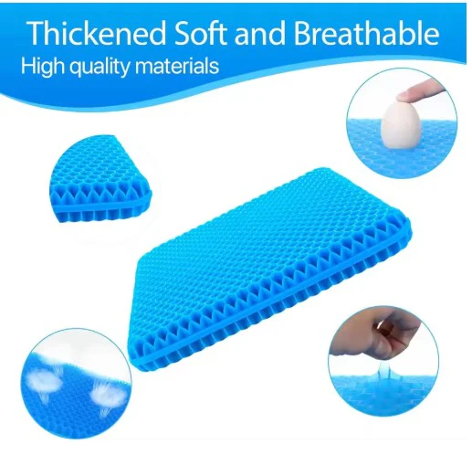 Ergonomic Shock-Absorbing Pressure Relief All-Day Comfort Gel Honeycomb Cushion - Image 21