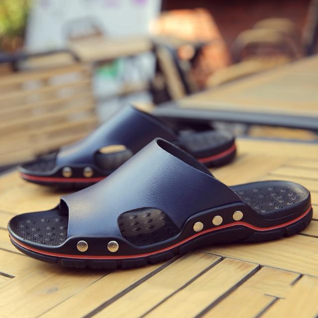 Genuine Leather Casual Sandal For Men - Image 6