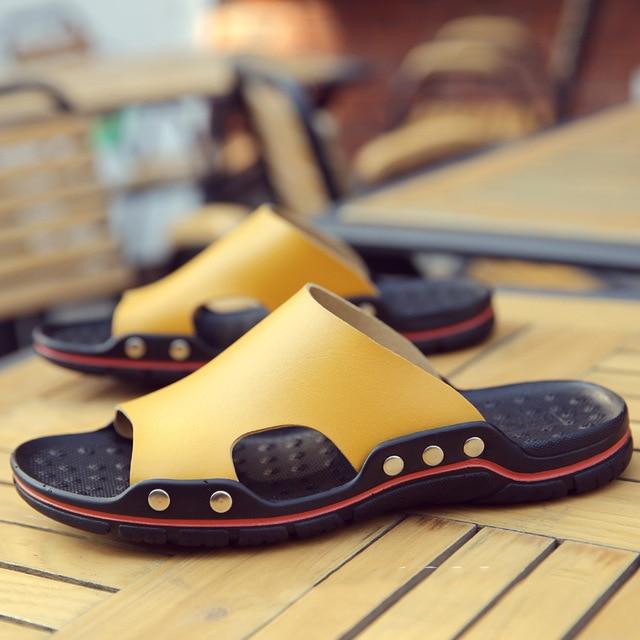 Genuine Leather Casual Sandal For Men - Image 7