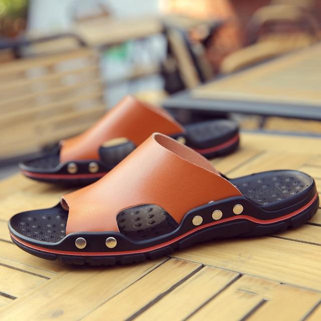 Genuine Leather Casual Sandal For Men - Image 8