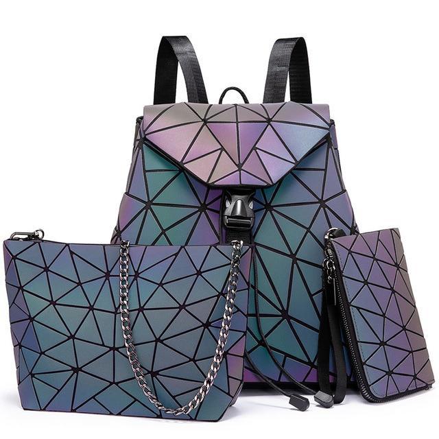 GEOMETRIC LUMINOUS BAG SET - Image 3