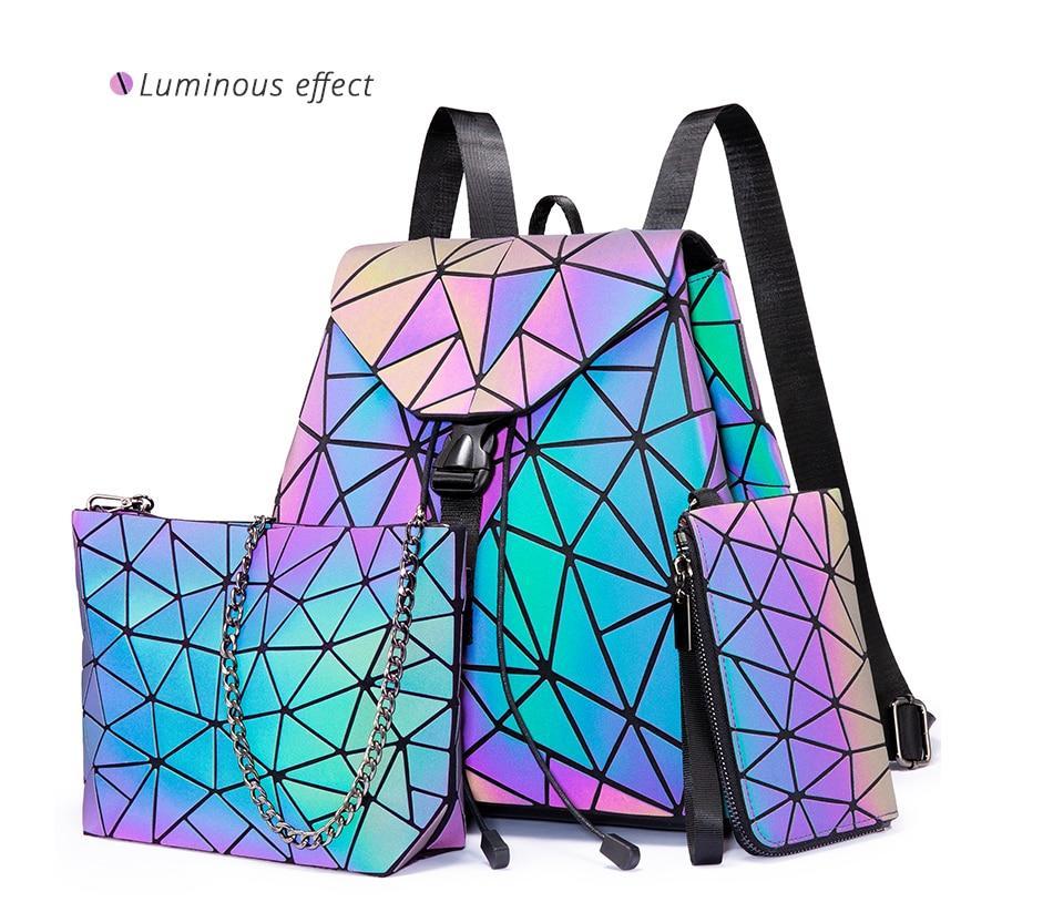 GEOMETRIC LUMINOUS BAG SET - Image 6