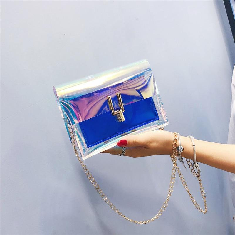 GEONYIEEK™ Transparent Modern Colored Purse - Image 5