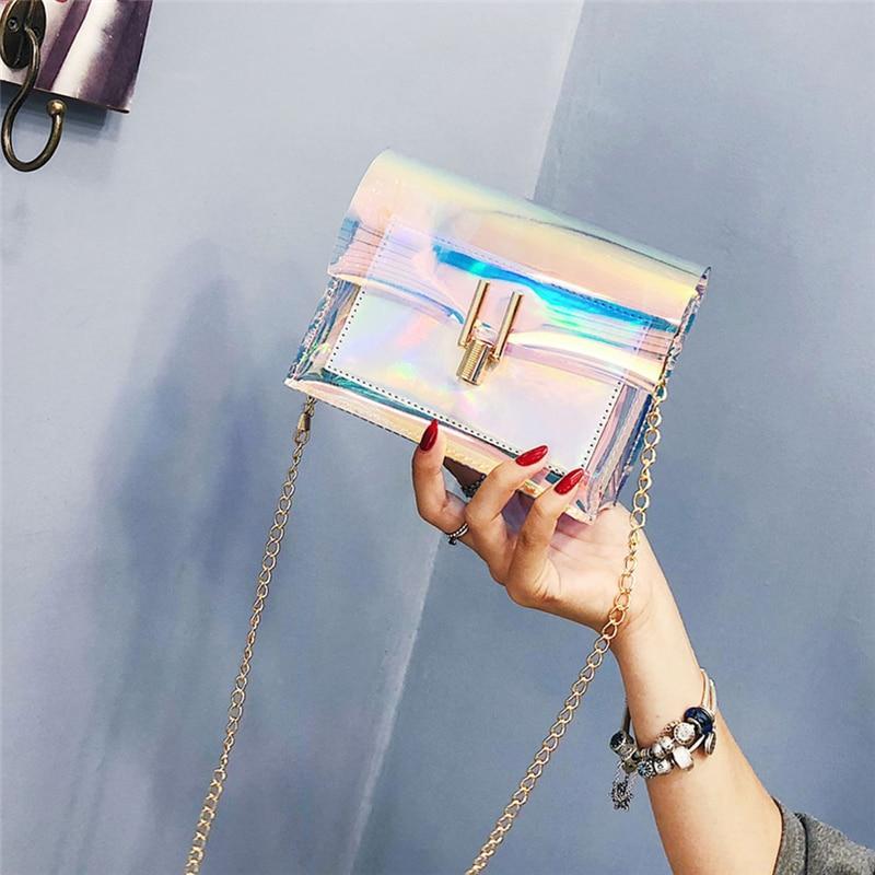 GEONYIEEK™ Transparent Modern Colored Purse - Image 6