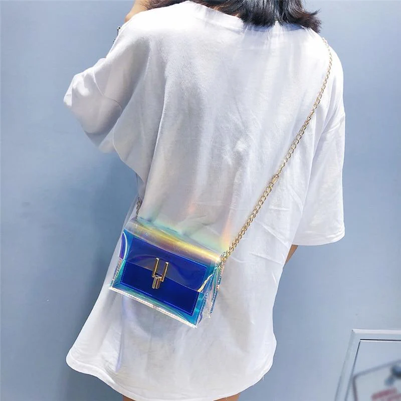 GEONYIEEK™ Transparent Modern Colored Purse - Image 8