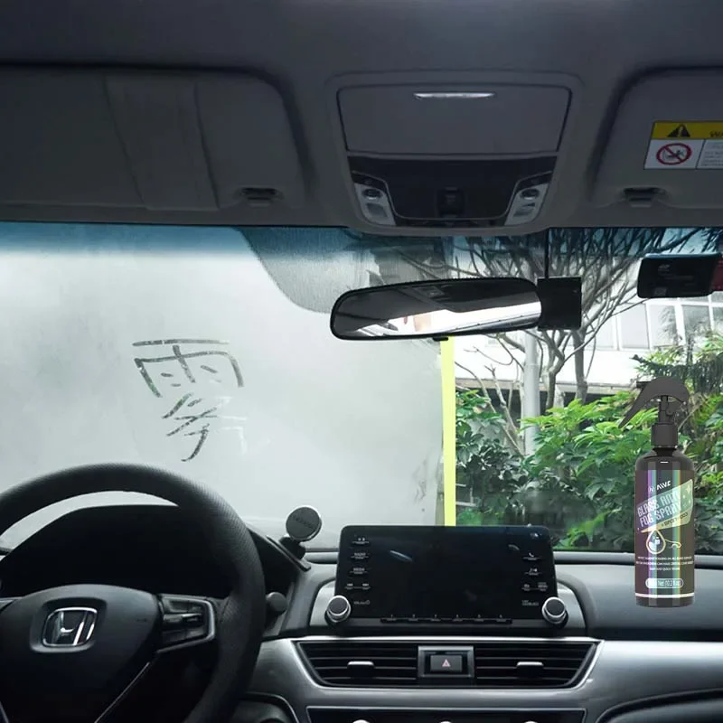 Clear Vision Hydrophobic Nano Rain & Fog Repellent Spray - Image 3
