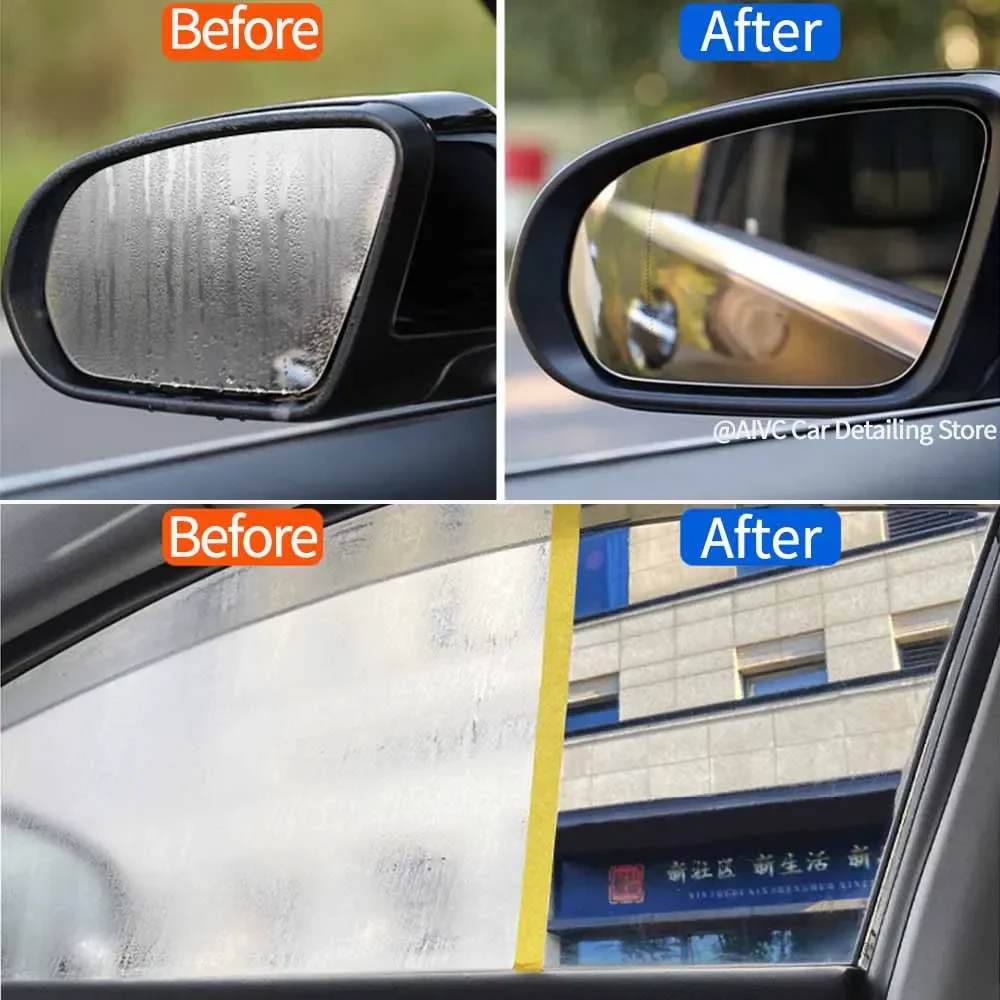Clear Vision Hydrophobic Nano Rain & Fog Repellent Spray - Image 4