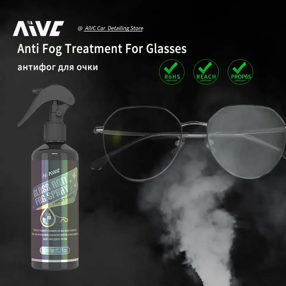Clear Vision Hydrophobic Nano Rain & Fog Repellent Spray - Image 5
