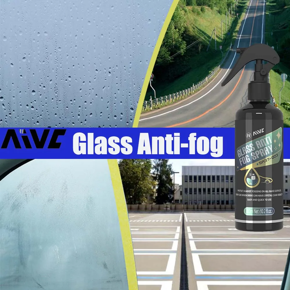 Clear Vision Hydrophobic Nano Rain & Fog Repellent Spray - Image 9