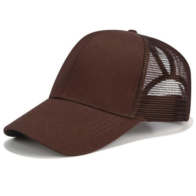 Glitter and Plain Women's Mesh Ponytail Cap - Image 14