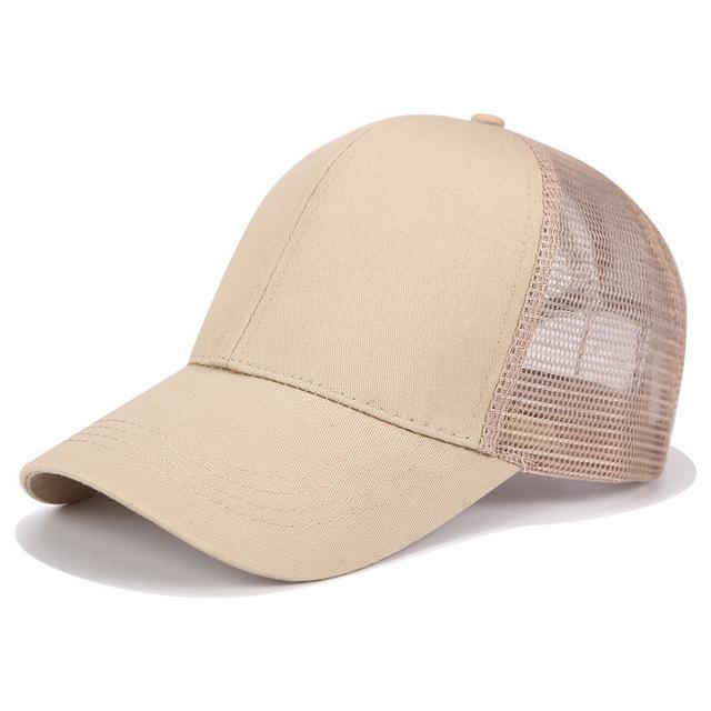 Glitter and Plain Women's Mesh Ponytail Cap - Image 17