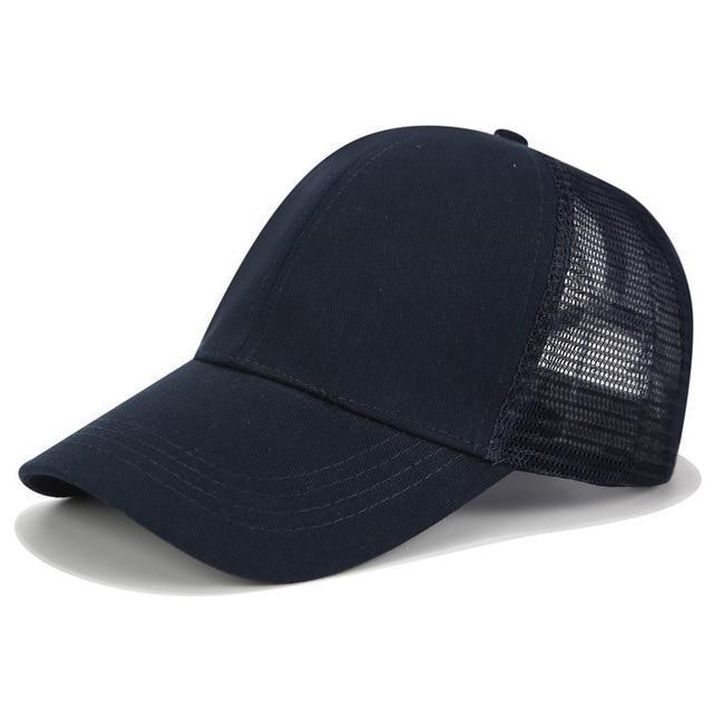 Glitter and Plain Women's Mesh Ponytail Cap - Image 18